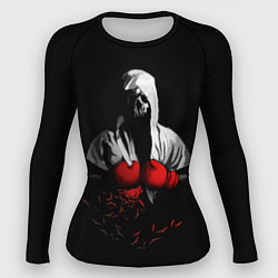 Женский рашгард Мертвый боксер