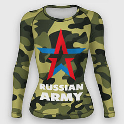 Рашгард женский Russian army, цвет: 3D-принт