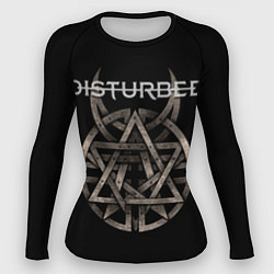 Рашгард женский Disturbed Logo, цвет: 3D-принт