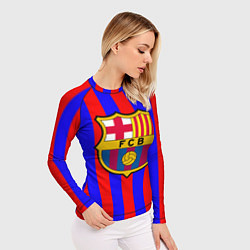 Рашгард женский Barca FCB Club, цвет: 3D-принт — фото 2