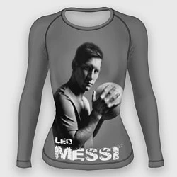 Рашгард женский Leo Messi, цвет: 3D-принт