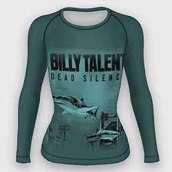 Рашгард женский Billy Talent: Dead Silence, цвет: 3D-принт