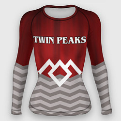 Рашгард женский Twin Peaks, цвет: 3D-принт