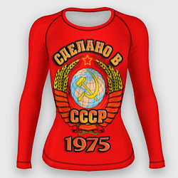 Рашгард женский Сделано в 1975 СССР, цвет: 3D-принт