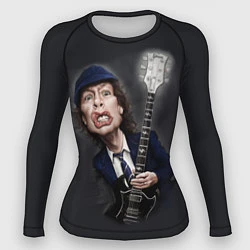 Женский рашгард AC/DC: Guitarist