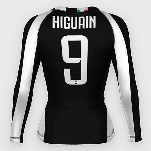 Женский рашгард Juventus FC: Higuain Home 17/18 / 3D-принт – фото 2