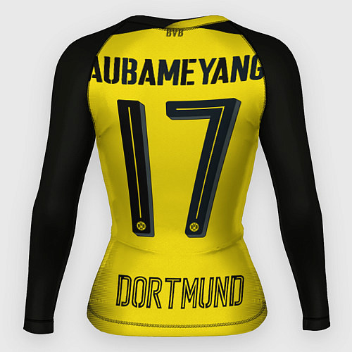 Женский рашгард BVB FC: Aubameyang Away 17/18 / 3D-принт – фото 2