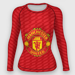 Рашгард женский FC Manchester United: Creative, цвет: 3D-принт