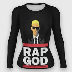 Женский рашгард Rap God Eminem