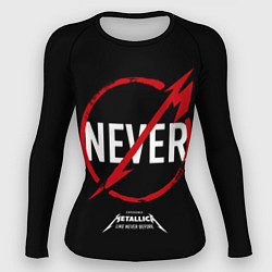 Рашгард женский Metallica: Like Never Before, цвет: 3D-принт