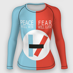 Женский рашгард 21 Pilots: Peace & Fear