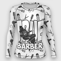 Рашгард женский True Barber, цвет: 3D-принт