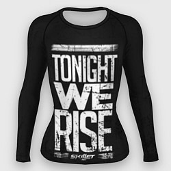 Рашгард женский Skillet: We Rise, цвет: 3D-принт