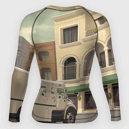 Женский рашгард GTA V: Michael / 3D-принт – фото 2