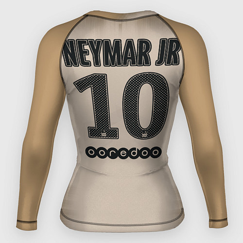 Женский рашгард FC PSG: Neymar Away 1819 / 3D-принт – фото 2