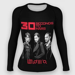 Рашгард женский 30 STM Band, цвет: 3D-принт