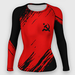 Женский рашгард USSR: Red Patriot