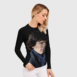 Рашгард женский Sherlock, цвет: 3D-принт — фото 2