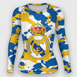 Рашгард женский Real Madrid: Camo, цвет: 3D-принт