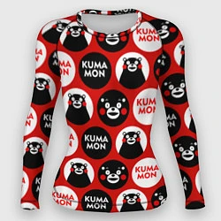 Женский рашгард Kumamon Pattern