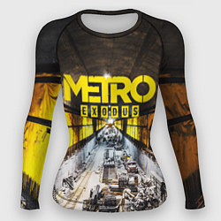 Рашгард женский METRO EXODUS EXCLUSIVE, цвет: 3D-принт
