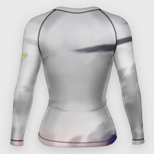 Женский рашгард Face superhero / 3D-принт – фото 2