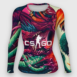 Женский рашгард CS:GO Hyper Beast Skin