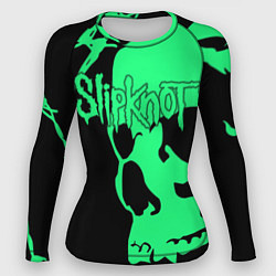 Рашгард женский Slipknot: Acid Skull, цвет: 3D-принт