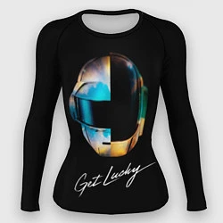 Рашгард женский Daft Punk: Get Lucky, цвет: 3D-принт