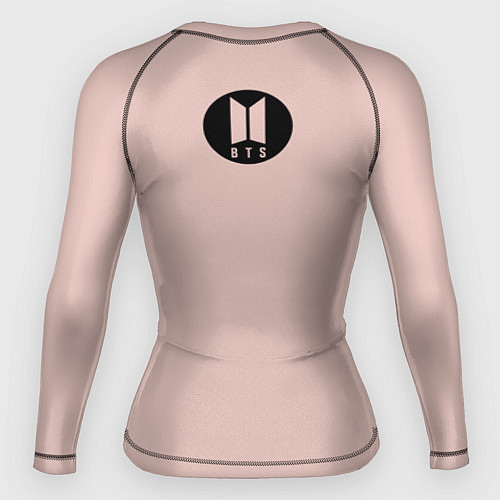 Женский рашгард Kim Taehyung / 3D-принт – фото 2