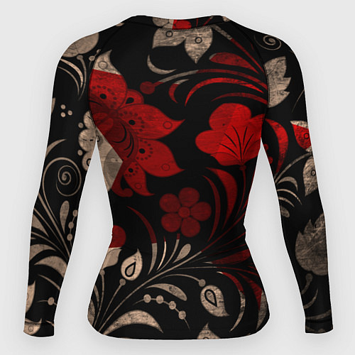 Женский рашгард Медведь в ушанке / 3D-принт – фото 2