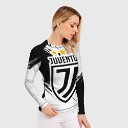 Рашгард женский Juventus: 3 Stars, цвет: 3D-принт — фото 2