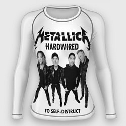 Рашгард женский Metallica: Hardwired, цвет: 3D-принт