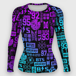 Женский рашгард BTS Logos