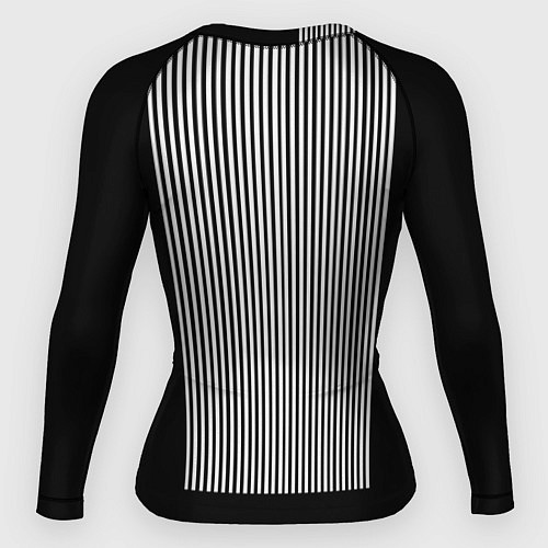 Женский рашгард Полосатый Стиль / 3D-принт – фото 2