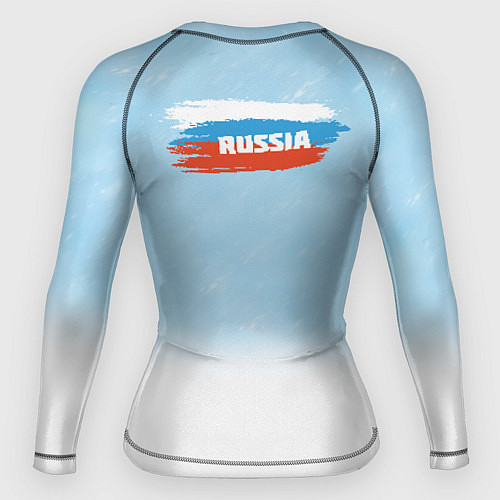 Женский рашгард Хоккей Russia / 3D-принт – фото 2