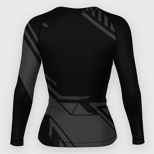 Женский рашгард Cyberpunk 2077: Grey Samurai / 3D-принт – фото 2