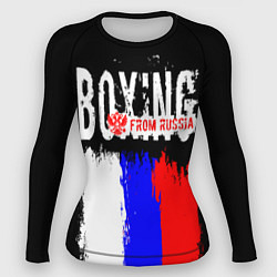 Женский рашгард Boxing from Russia