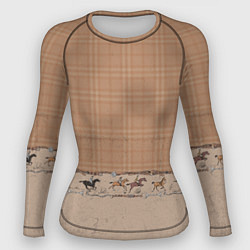 Женский рашгард Всадники