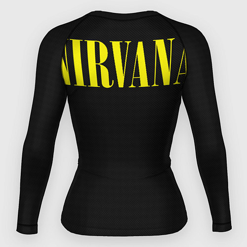 Женский рашгард NIRVANA на спине / 3D-принт – фото 2