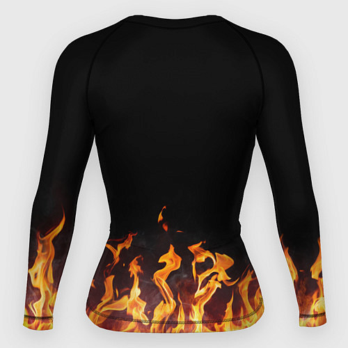 Женский рашгард Ozzy Osbourne / 3D-принт – фото 2