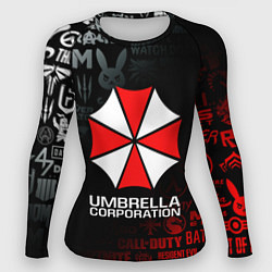 Женский рашгард RESIDENT EVIL UMBRELLA CORP