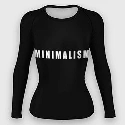 Рашгард женский Minimalism, цвет: 3D-принт