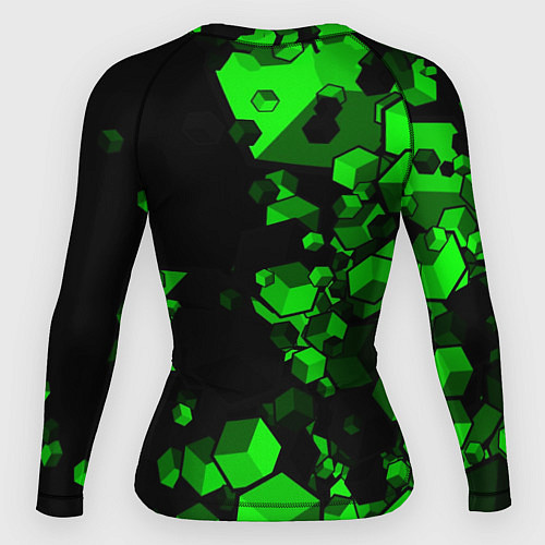 Женский рашгард MINECRAFT / 3D-принт – фото 2