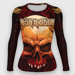 Рашгард женский Iron Maiden, цвет: 3D-принт