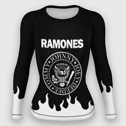 Рашгард женский RAMONES, цвет: 3D-принт