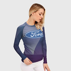 Рашгард женский Ford, цвет: 3D-принт — фото 2