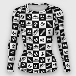 Рашгард женский Fortnite&Marshmello, цвет: 3D-принт