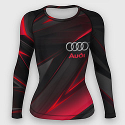 Рашгард женский AUDI, цвет: 3D-принт