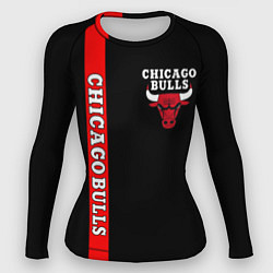 Рашгард женский CHICAGO BULLS, цвет: 3D-принт